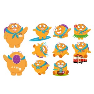 ワイキキトロリー様 オリジナルキャラクター