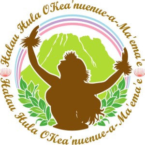 Halau Hula O kea'nuenue a Ma'ema'e様ロゴマーク
